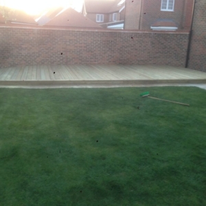 decking in lingfield